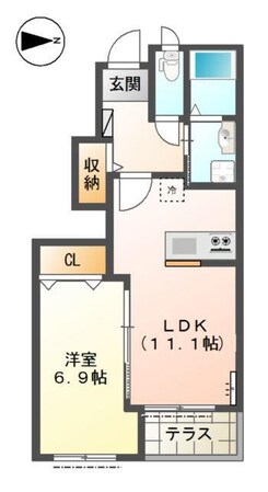 グレーシアK＆S　IIの物件間取画像